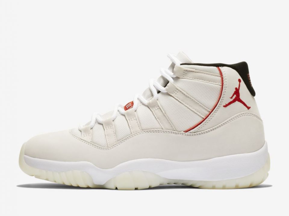 jordan 11 platinum tint on feet