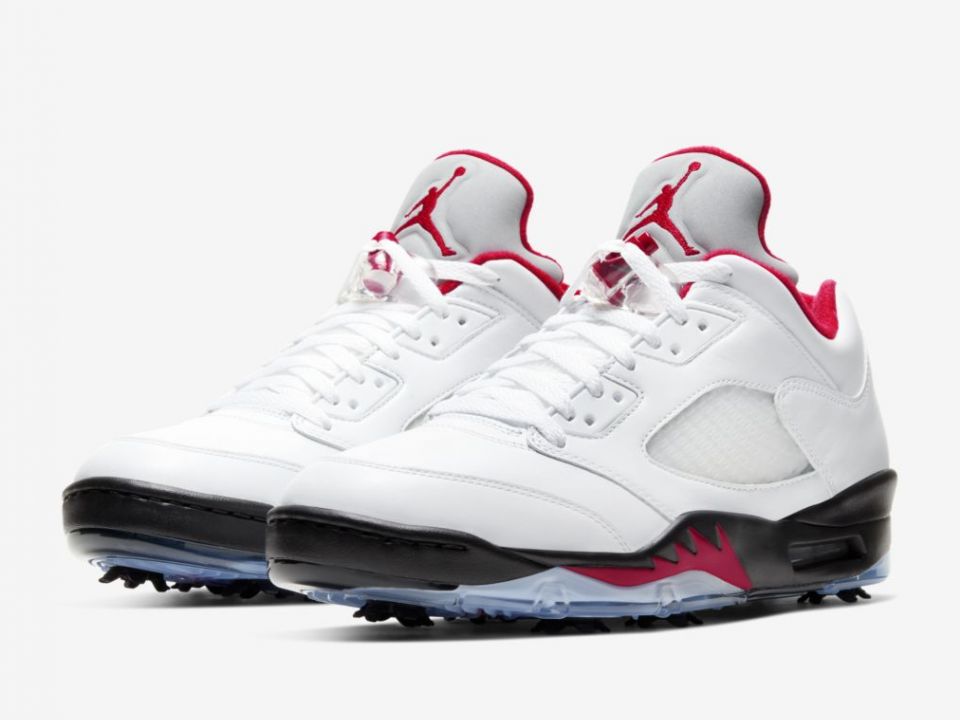 Where to buy the Jordan 5 Low Golf "Fire Red" J23